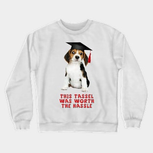 Graduation Beagle Crewneck Sweatshirt